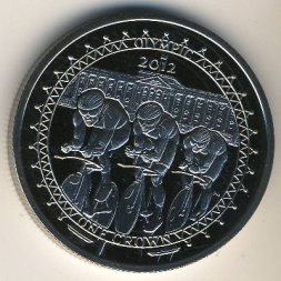 Остров Мэн 1 крона 2009 год