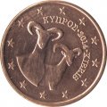 Кипр 1 евроцент 2014 год - Европейский муфлон
