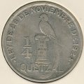 Гватемала 1/4 кетсаля 1929 год