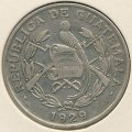 Гватемала 1/4 кетсаля 1929 год