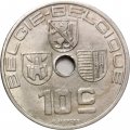 Бельгия 10 сантимов 1939 год BELGIE-BELGIQUE