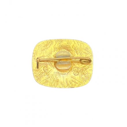 Значок XXV (25) съезд КПСС (тип 3)