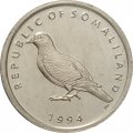 Сомалиленд 1 шиллинг 1994 год - Сомалийский голубь UNC