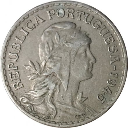 Португалия 1 эскудо 1945 год
