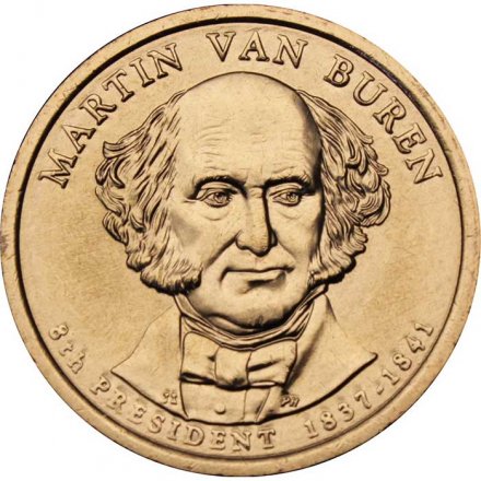 США 1 доллар 2008 год - Мартин Ван Бюрен (P)