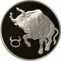 Россия 3 рубля 2004 год - Знаки зодиака. Телец