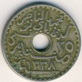 Тунис 25 сантимов 1920 год