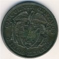 Колумбия 50 сентаво 1902 год