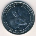 Уганда 100 шиллингов 2004 год