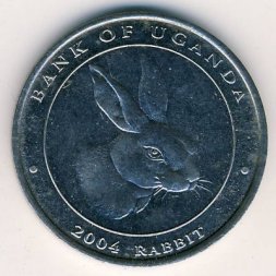 Уганда 100 шиллингов 2004 год