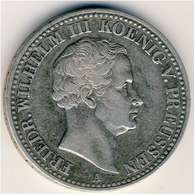 Пруссия 1 талер 1835 год