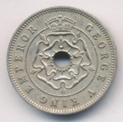 Монета Южная Родезия 1/2 пенни 1936 год
