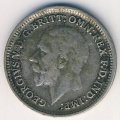 Великобритания 3 пенса 1928 год