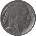 США 5 центов 1936 год - Buffalo Nickel (Без отметки МД)