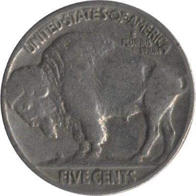США 5 центов 1936 год - Buffalo Nickel (Без отметки МД)