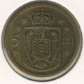 Румыния 5 леев 1930 год - Михай I (H)