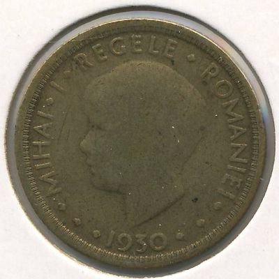 Румыния 5 леев 1930 год - Михай I (H)