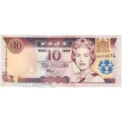 Фиджи 10 долларов 2002 год - UNC