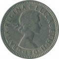 Великобритания 1 шиллинг 1960 год - Шотландский герб