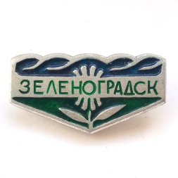 Значок Зеленоградск. Калининградская область