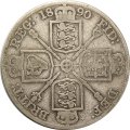 Великобритания 4 шиллинга (2 флорина) 1890 год