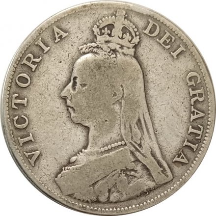 Великобритания 4 шиллинга (2 флорина) 1890 год