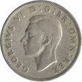 Великобритания 2 шиллинга (1 флорин) 1948 год - Роза Тюдоров