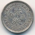 Гонконг 5 центов 1882 год