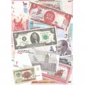 Набор из 28 банкнот разных стран мира с 1991 по 2022 год (UNC)