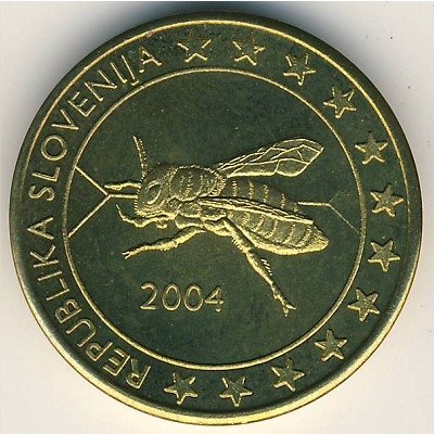 Словения 50 евроцентов 2004 год
