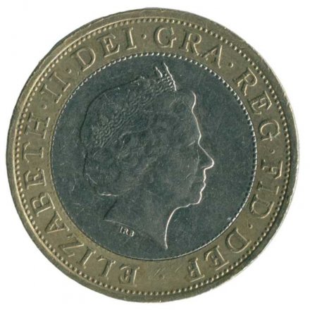 Великобритания 2 фунта 2006 год 