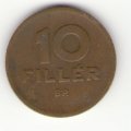 Венгрия 10 филлеров 1947 год