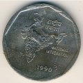 Индия 2 рупии 1990 год