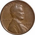 США 1 цент 1956 год - Авраам Линкольн (D)
