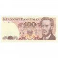 Польша 100 злотых 1988 год - Революционер Людвик Варынский - UNC