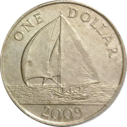 Бермудские острова 1 доллар 2009 год