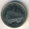 Гибралтар 1 фунт 1994 год
