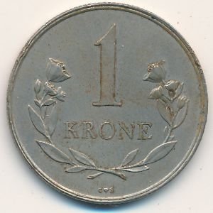 Гренландия 1 крона 1964 год