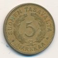 Финляндия 5 марок 1940 год