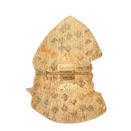 Значок СССР. Снегурочка и заяц 