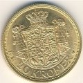 Дания 20 крон 1914 год
