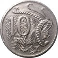 Австралия 10 центов 2005 год