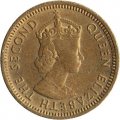 Гонконг 5 центов 1971 год (Отметка монетного двора &quot;KN&quot;)