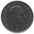Норвегия 1 крона 1992 год - Харальд V