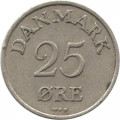 Дания 25 эре 1953 год