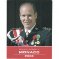 Набор из 8 пробных евромонет Монако 2006 год (в буклете)
