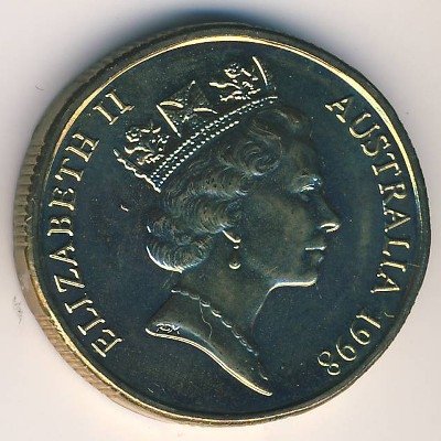Австралия 1 доллар 1998 год - 100 лет со дня рождения Говарда Уолтера Флори (A)