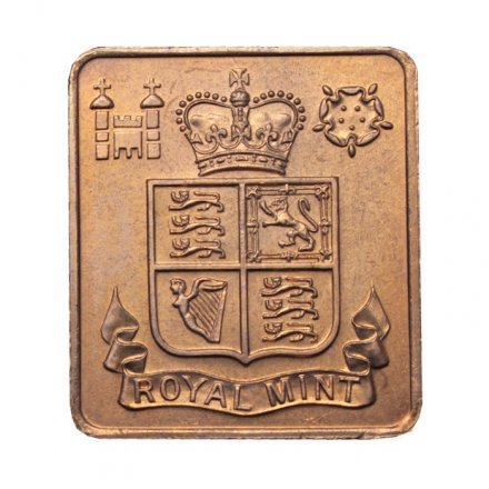Жетон монетного двора Великобритания Elizabeth R Royal Mint 1970 год