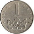 Чехия 1 крона 1996 год