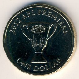 Австралия 1 доллар 2012 год